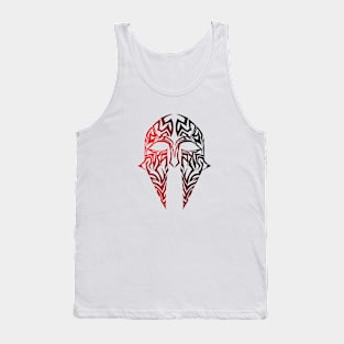 Spartan warrior helmet Tank Top